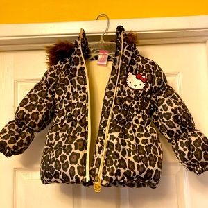 Hello Kitty girls winter jacket